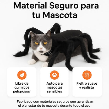 Disfraz de araña Halloween para Mascotas